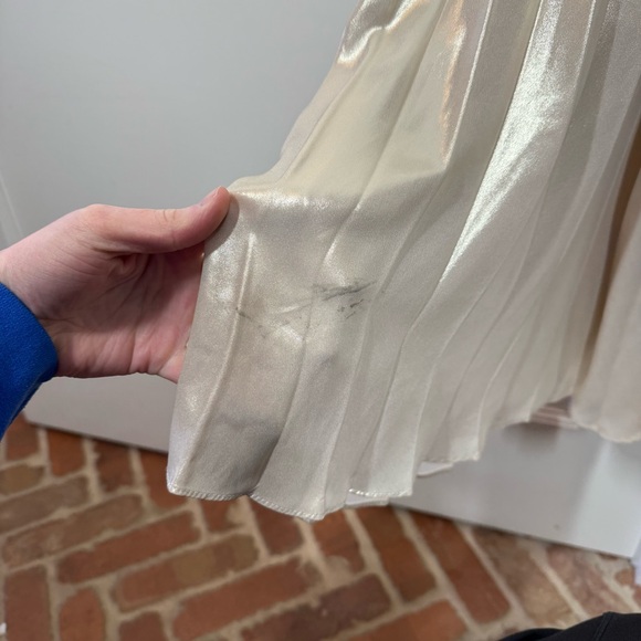 Anthropologie Long-Sleeve‎ Pleated Twofer Sweater Maxi Dress size xs - Picture 5 of 10